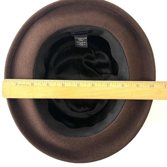 Marc by Marc Jacobs Brown Rabbit Hair Hat, Excellent Condition! - Picture 12 of 14